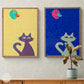 Bird and Cat art print by SOAL Studio - Both Editions in hallway