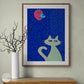 Bird and Cat art print by SOAL Studio - Moon Editions in hallway