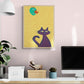 Bird and Cat art print by SOAL Studio - Sun Edition in Office